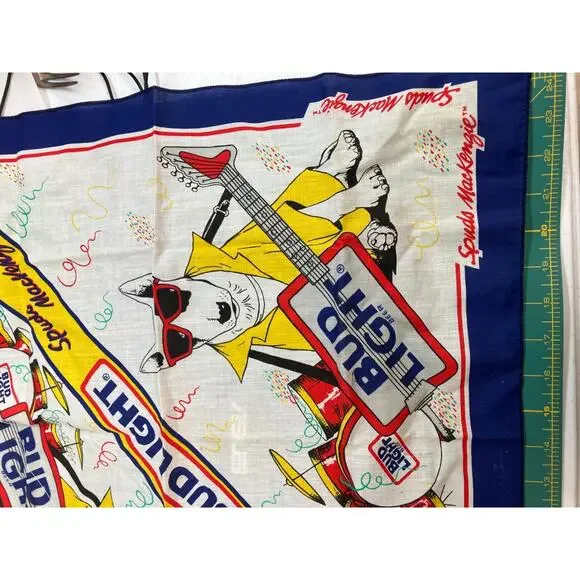 Bud Light Spuds McKenzie Bandana DEN6002 - Picture 4 of 6